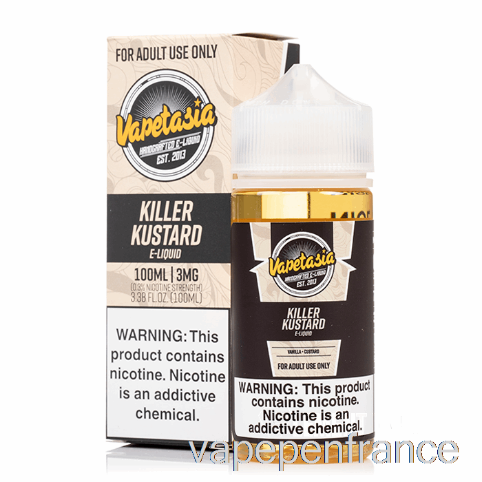 Kustard Tueur - Vapetasia - Stylo Vape 100 Ml 6 Mg